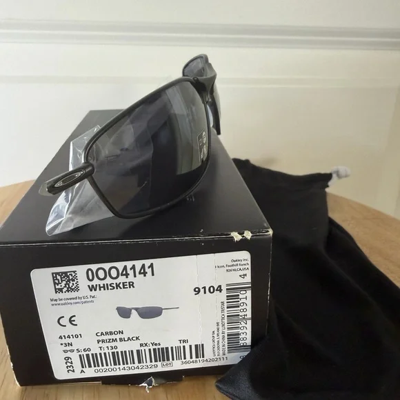 Oakley Black Men's Glasses - Picture 4 of 6